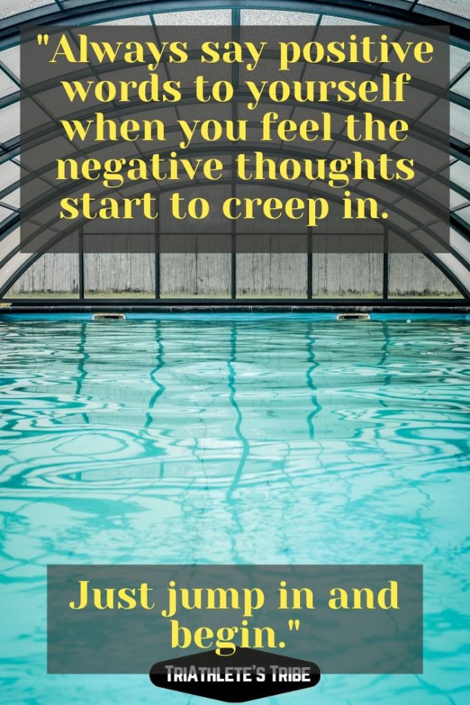 Swimming Quotes - Positive Self Talk
