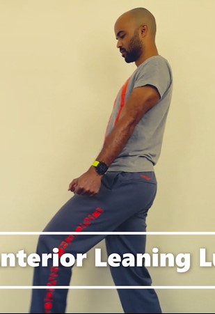 Anterior Leaning Lunge - First position